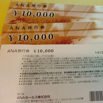 ANA　旅行券