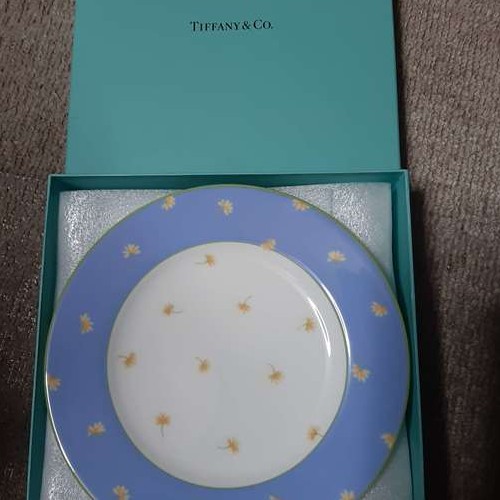 ティファニー バレー ペアプレート 新品未使用 TIFFANY