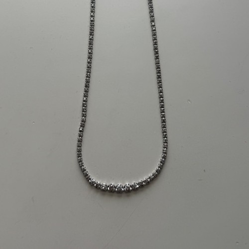 ダイヤモンドネックレス　k18ホワイトゴールド