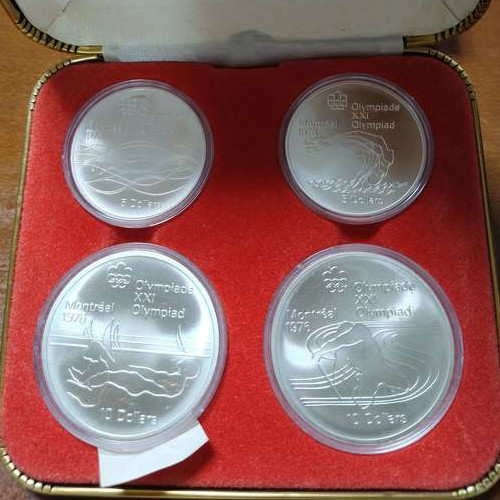 モントリオールオリンピック記念銀貨