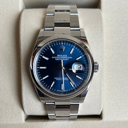 デイトジャスト36 ブルーオイスター