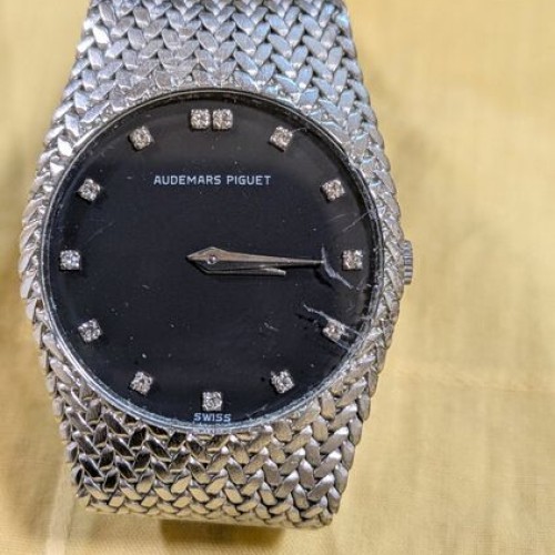 オーデマピゲ その他 オーデマピゲコブラブラックダイヤK18W