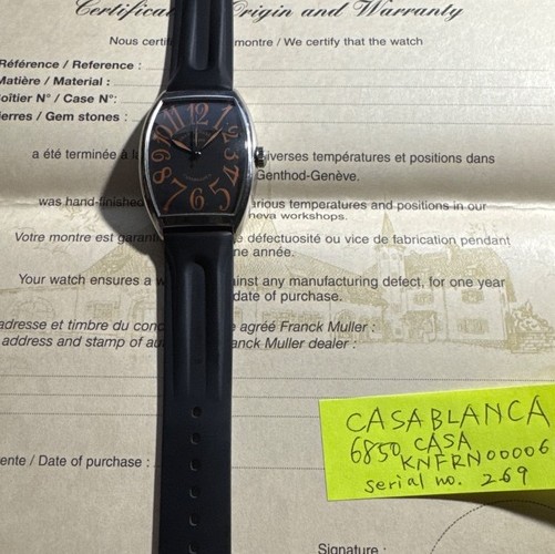 フランクミュラー カサブランカ 6850cas