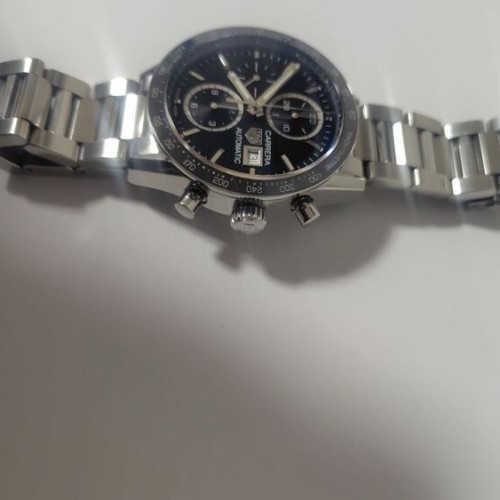 TAG HEUER クロノグラフ キャリバー16 ブラック