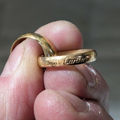 カルティエトリニティリングA1854K