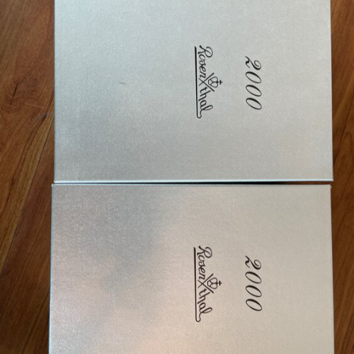 2000 Rosen thal シャンパングラス2客セット×2箱