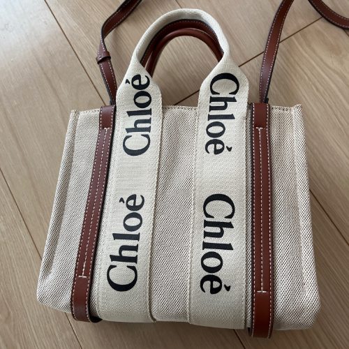 クロエ ウッディ トートバッグ