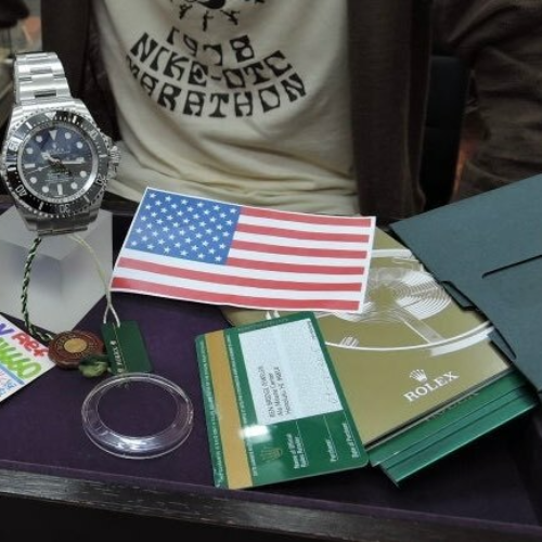 ロレックス シードゥエラー 116660（Dブルー、未使用、フルセット