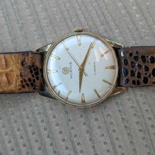 モーリス14K手巻き時計