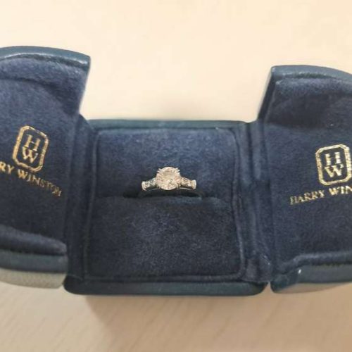 ハリーウィンストン エンゲージリング
