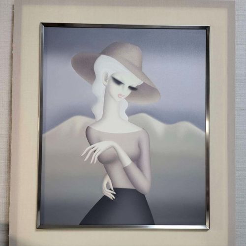 東郷青児 夫人像