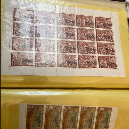 昭和50年代　切手シート