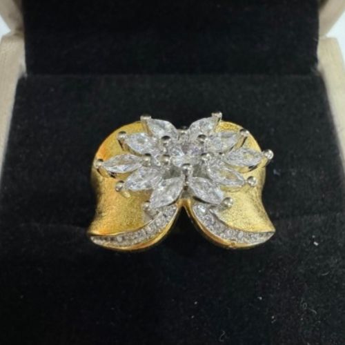 ダイヤモンド金リング