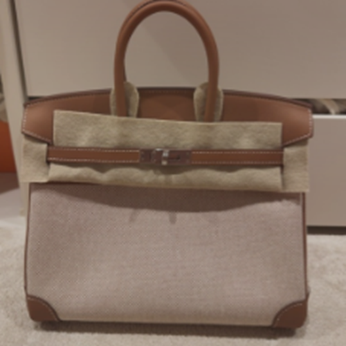 2025年K刻印 バーキン25 ゴールド トワルアッシュ 新品未使用シール付き