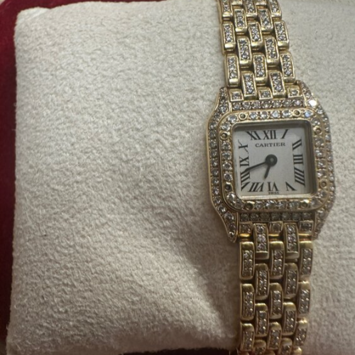 カルティエ　ミニパンテール　アフターダイヤ