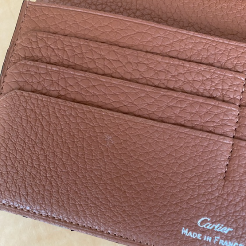 カルティエ マスト 長財布 バイカラー