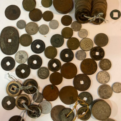 寛永通宝　種類色々　50銭銀貨　その他色々