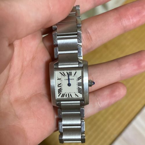 カルティエ タンクフランセーズSM W51008Q3 レディース