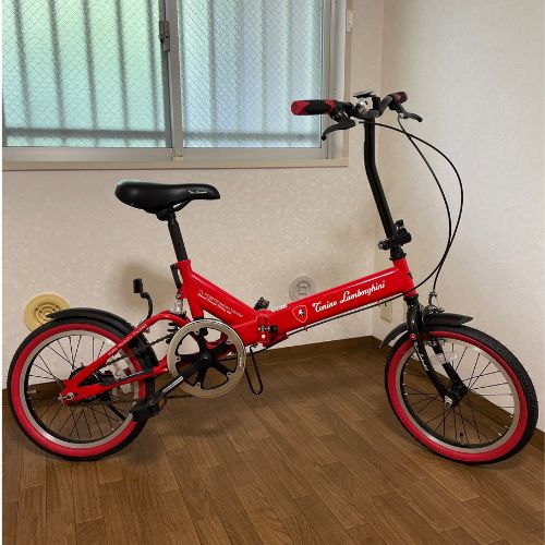 限定品ランボルギーニ折りたたみ自転車