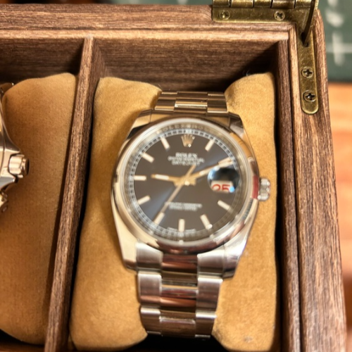 116300 ブルー文字盤