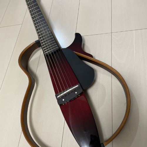 SLG200S CRB サイレントギター スチール弦 クリムゾンレッドバースト