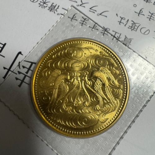 昭和天皇御在位60年記念 10万円金貨