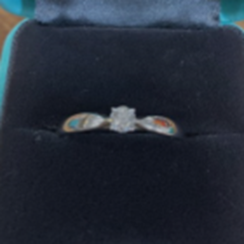 ティファニーハーモニーダイヤモンドリング