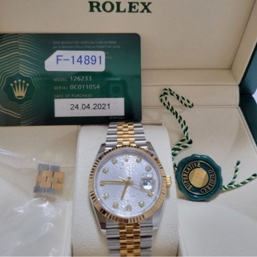ロレックス デイトジャスト 126233