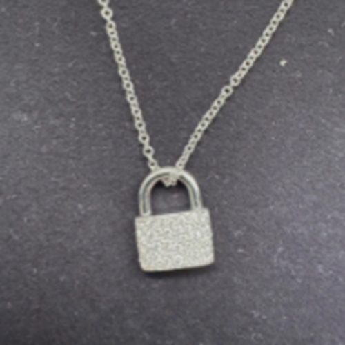 TIFFANY&Co. ティファニー ハードウェアロックペンダント ネックレス