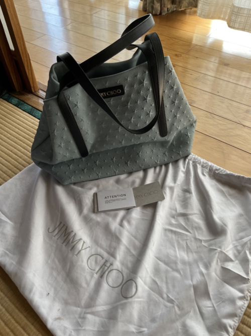 ジミーチュウ／スター型押しトート（SOFIA／PIMLICO系の可能性）