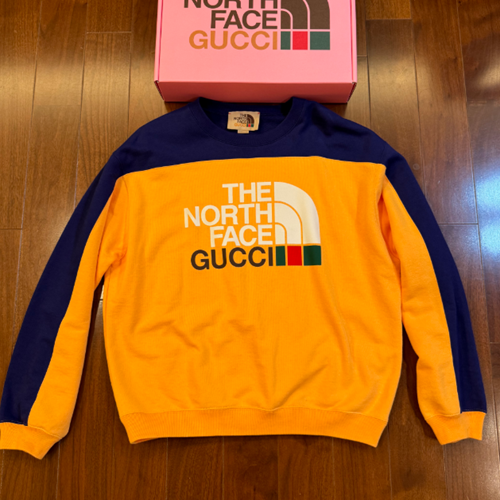 ●グッチ ノースフェイスコラボ トレーナー サイズS 新品●