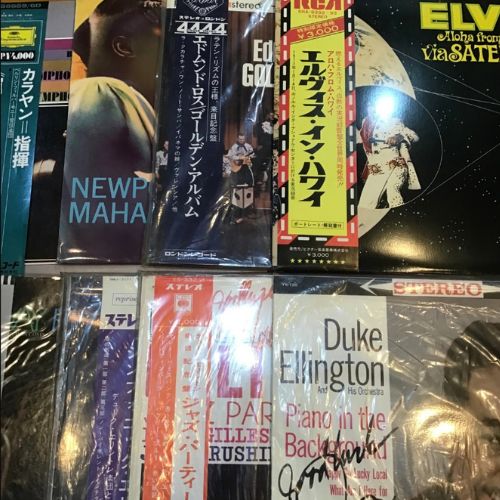 60年70年80年度LPレコード、クラシック、ジャズ、ハワイアン