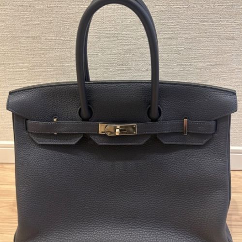 バーキン35 ブラーニュイ　シルバー金具