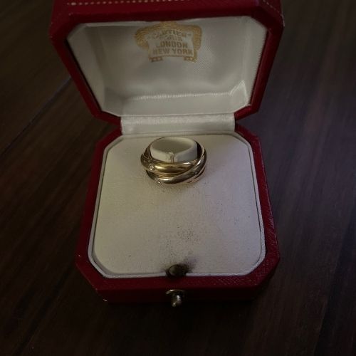 カルティエ　トリニティスターリング