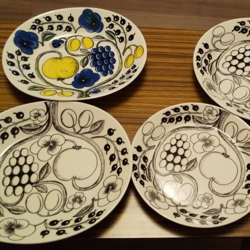 アラビアパラティッシ、イッタラカステルヘルミ、カルティオ