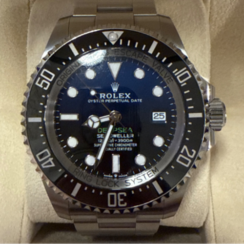 ディープシー Dブルー文字盤