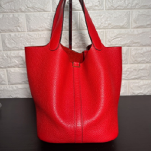 エルメス ピコタンロックＭＭ トリヨンクレマンス ルージュクー A刻印