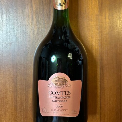 テタンジェ　コント・ド・シャンパーニュ　ロゼ　2005