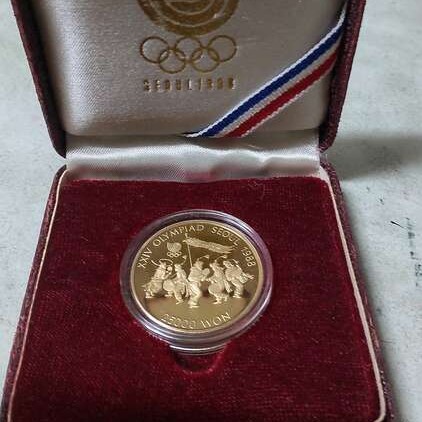 ソウルオリンピック記念25000ウォン金貨