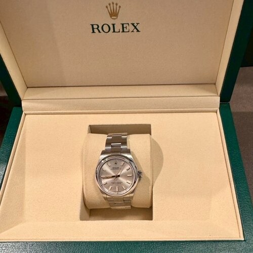 ロレックス　オイスターパーペチュアル　シルバー31