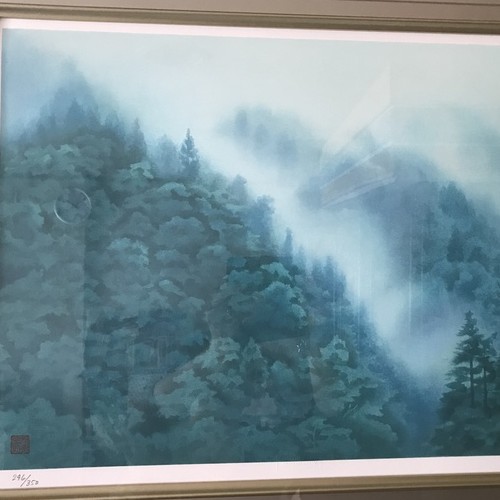 東山魁夷　山雲