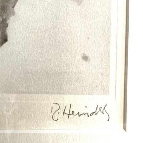 ロバート・ハインデル　シルクスクリーン