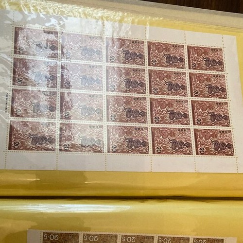 昭和50年代 切手シート