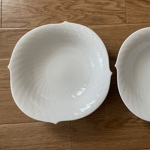 マイセン　波の戯れ　サラダディッシュ