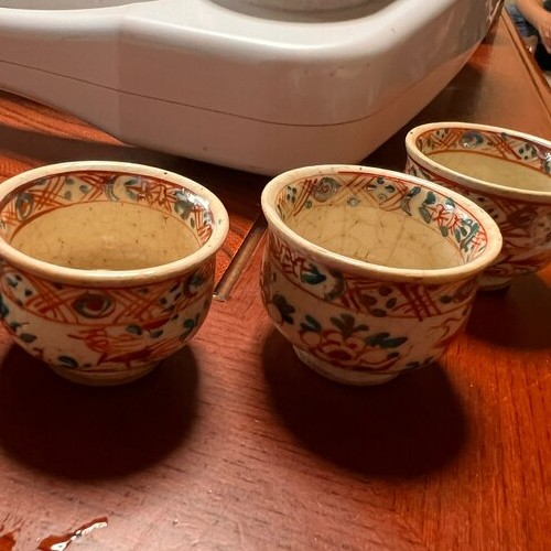 古伊万里の煎茶道具セット