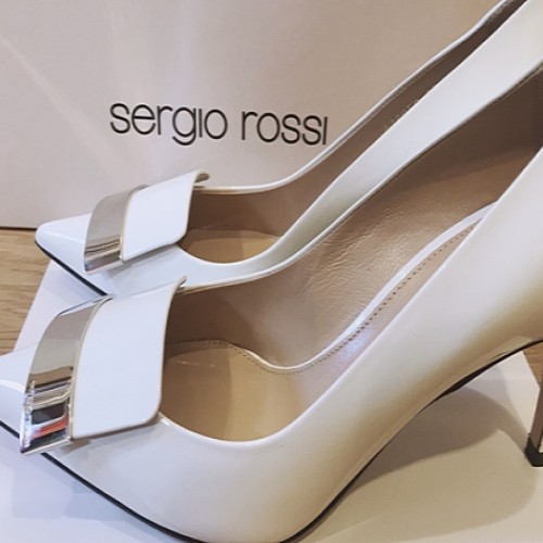 セルジオロッシ sr1 ポインテッドパンプス