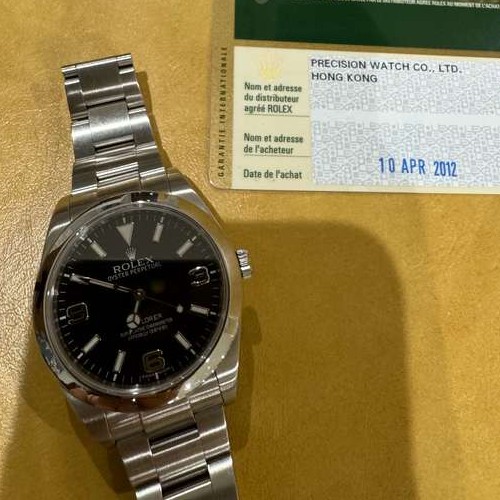 ロレックス エクスプローラーⅠ214270ランダム