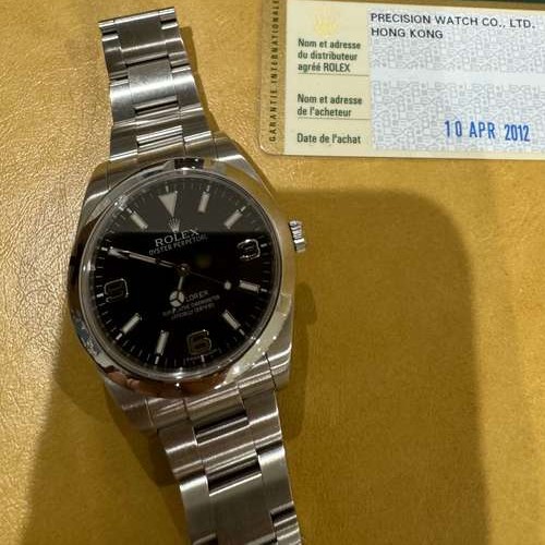 ロレックス エクスプローラーⅠ214270ランダム