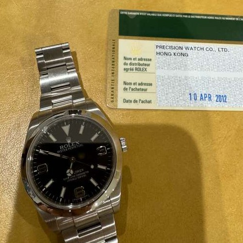 ロレックス エクスプローラーⅠ214270ランダム