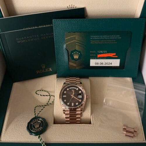 デイデイト36 チョコレートオンブレ